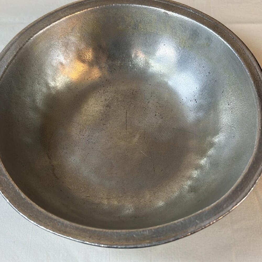 Vintage Wilton Armetale Serving Bowl Tavern Pubware Colonial Renaissance
